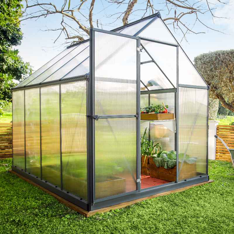 Canopia by Palram Mythos Polycarbonate Greenhouse Main Display View