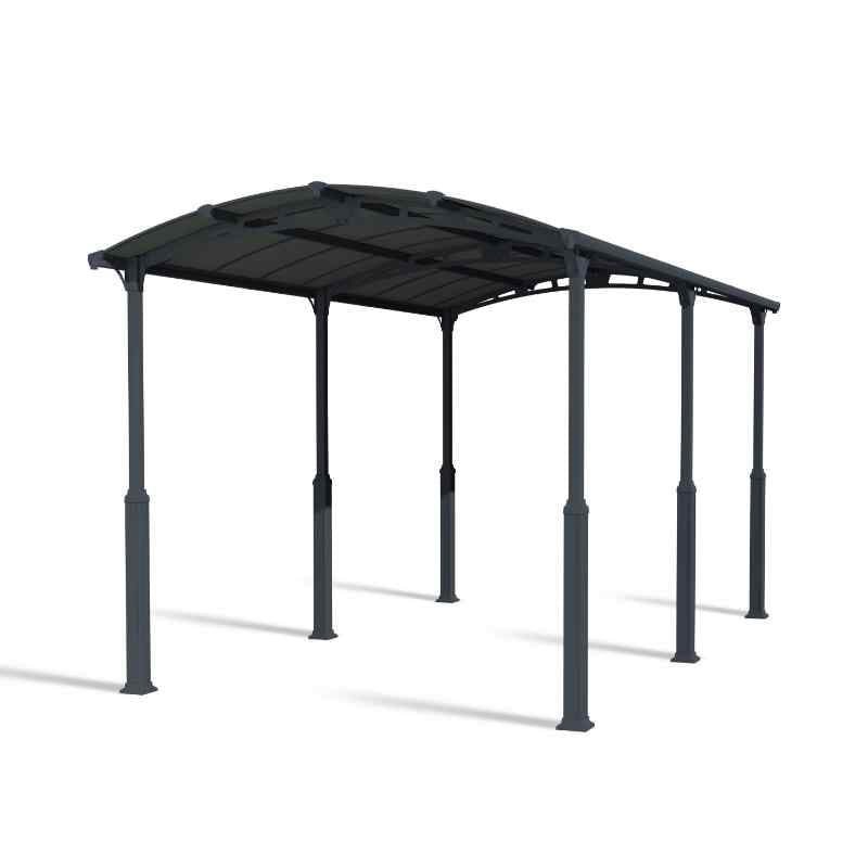 palram canopia Arcadia Alpine Carport 12x21 Cutout