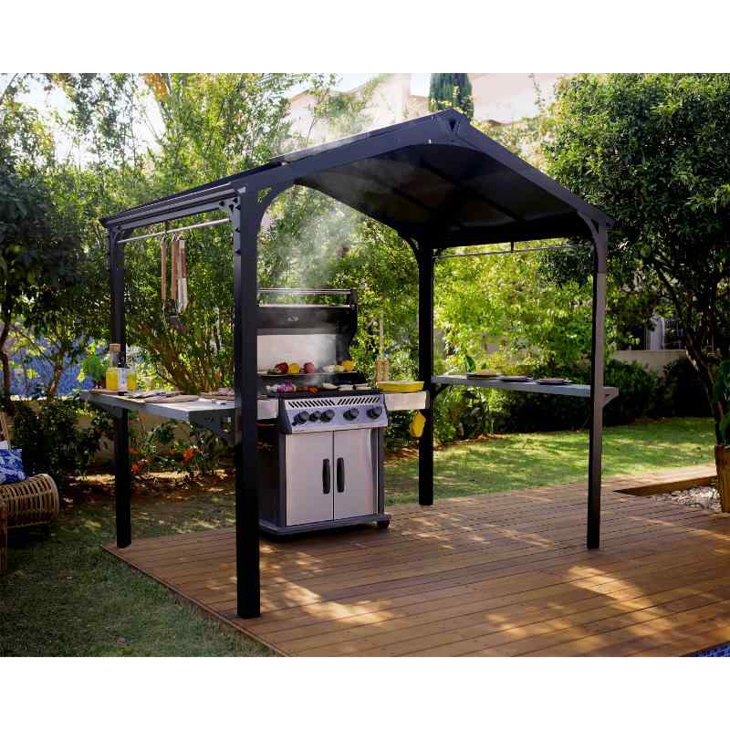 palram canopia Austin Grill Gazebo Front View