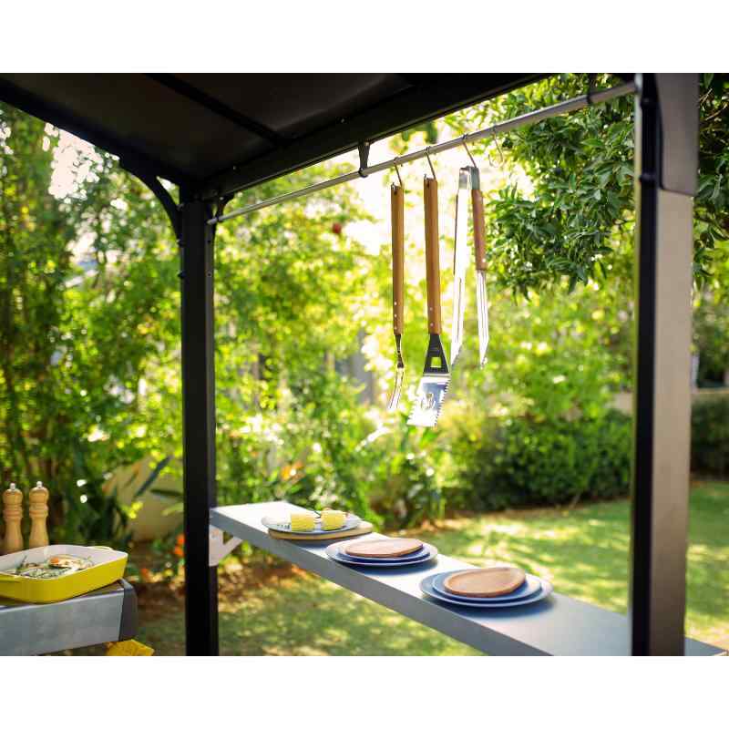 palram canopia Austin Grill Gazebo Hanging Rods