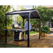 palram canopia Austin Grill Gazebo Side View