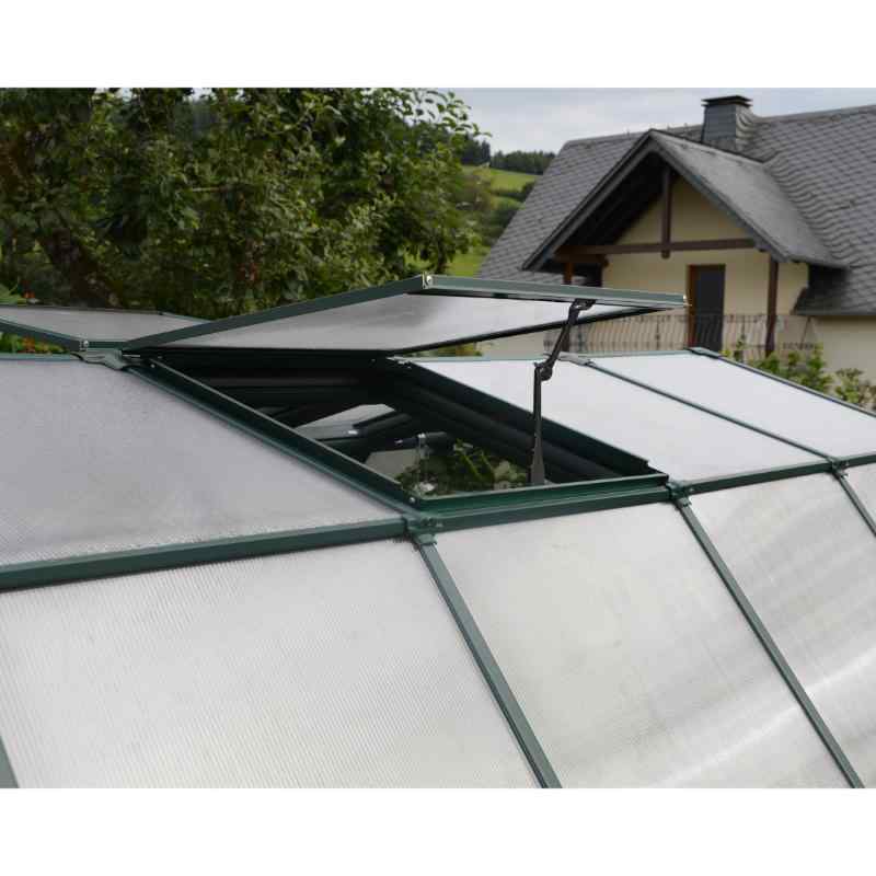 palram canopia Grand Gardener Clear Polycarbonate Greenhouse Roof Vent
