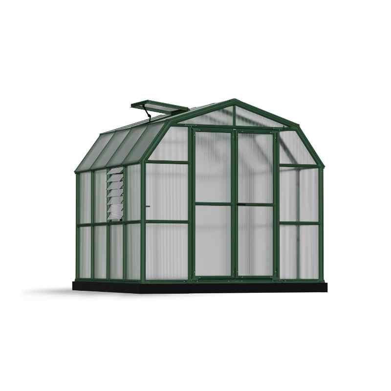 Canopiay by Palram Prestige Twin Wall Polycarbonate Greenhouse 8x8 Cutout