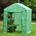 Riverstone Industries Genesis Walk In Portable Greenhouse 5x4 Open Doors