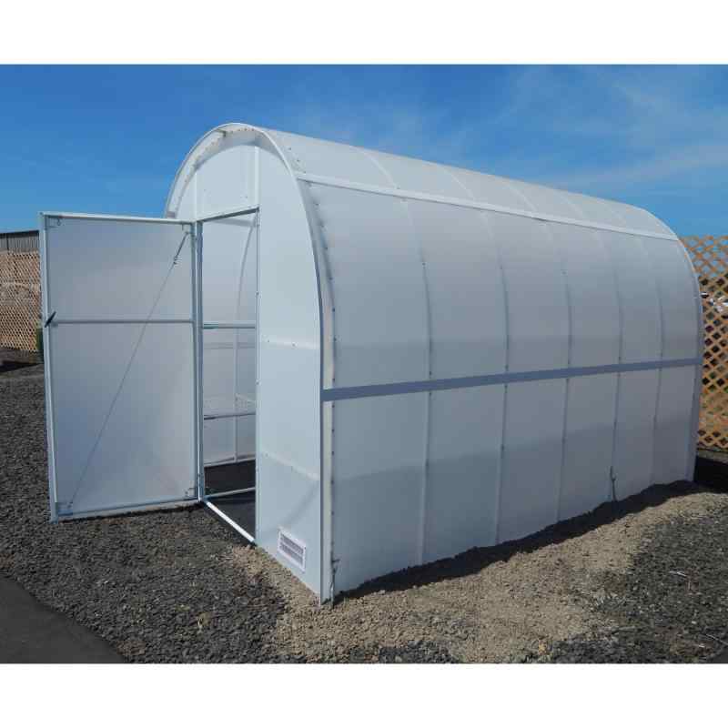 Solexx Gardeners Oasis Vented Greenhouse Side View