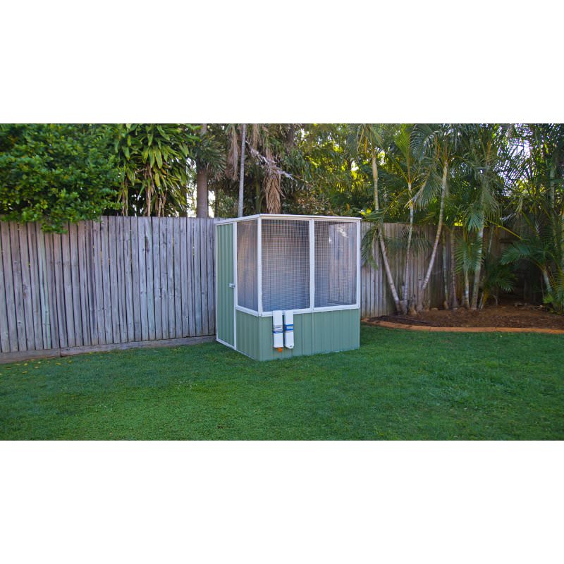 absco-sheds-chicken-coops-leaning-against-fence