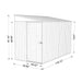 absco durango metal bike shed 5x10 dimensions