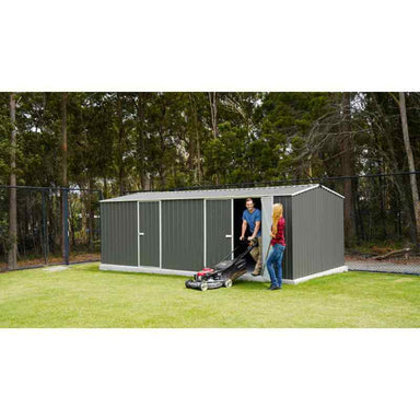 absco workshop large 10x20 shed people