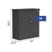 biohort romeo storage locker dimensions