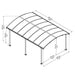 palram canopia tuscon carport 12x16 dimensions