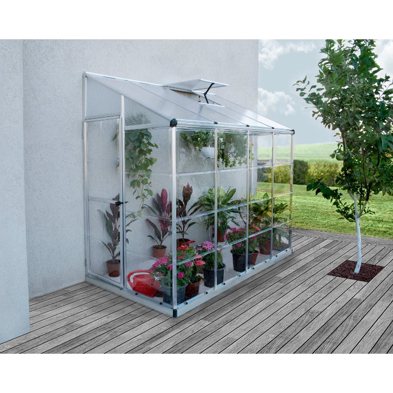 palram-canopia-hybrid-leanto-greenhouse-leaning-against-house