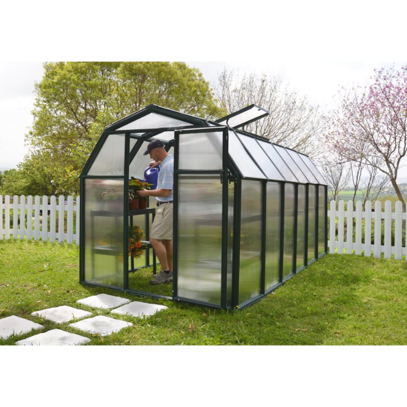 palram-ecogrow-greenhouse-front-left-view-doors-open