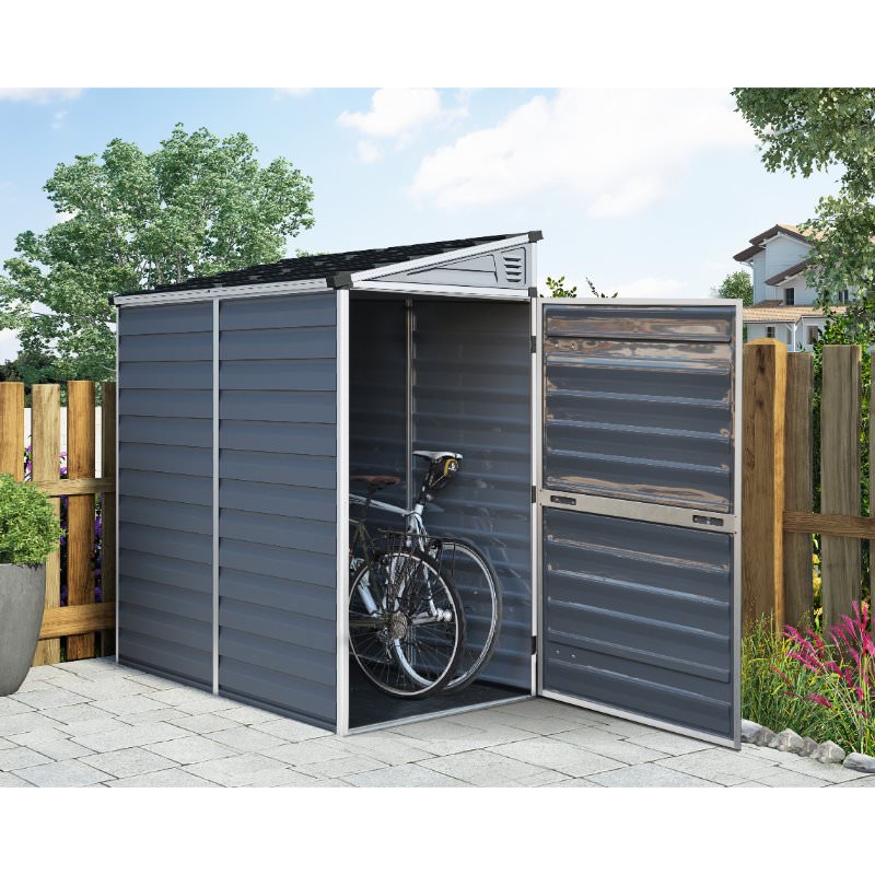 palram-pent-shed-skylight-holding-a-bike