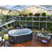 palram americana greenhouse idea for spa room