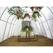 rhino shelter portable greenhouse inside view with plants