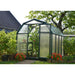 rion-ecogrow-greenhouse-doors-open-red-plants-in-front